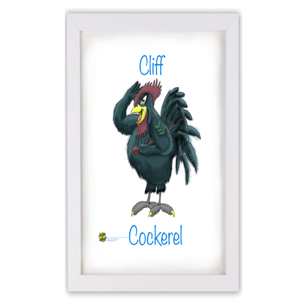 cliff cockerel frame